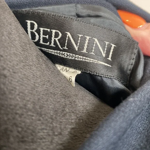 Bernini Teenflo Navy Blue Blazer Sport Jacket - Picture 4 of 4